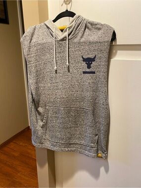 Under Armour X The Rock hooded sleeveless tank